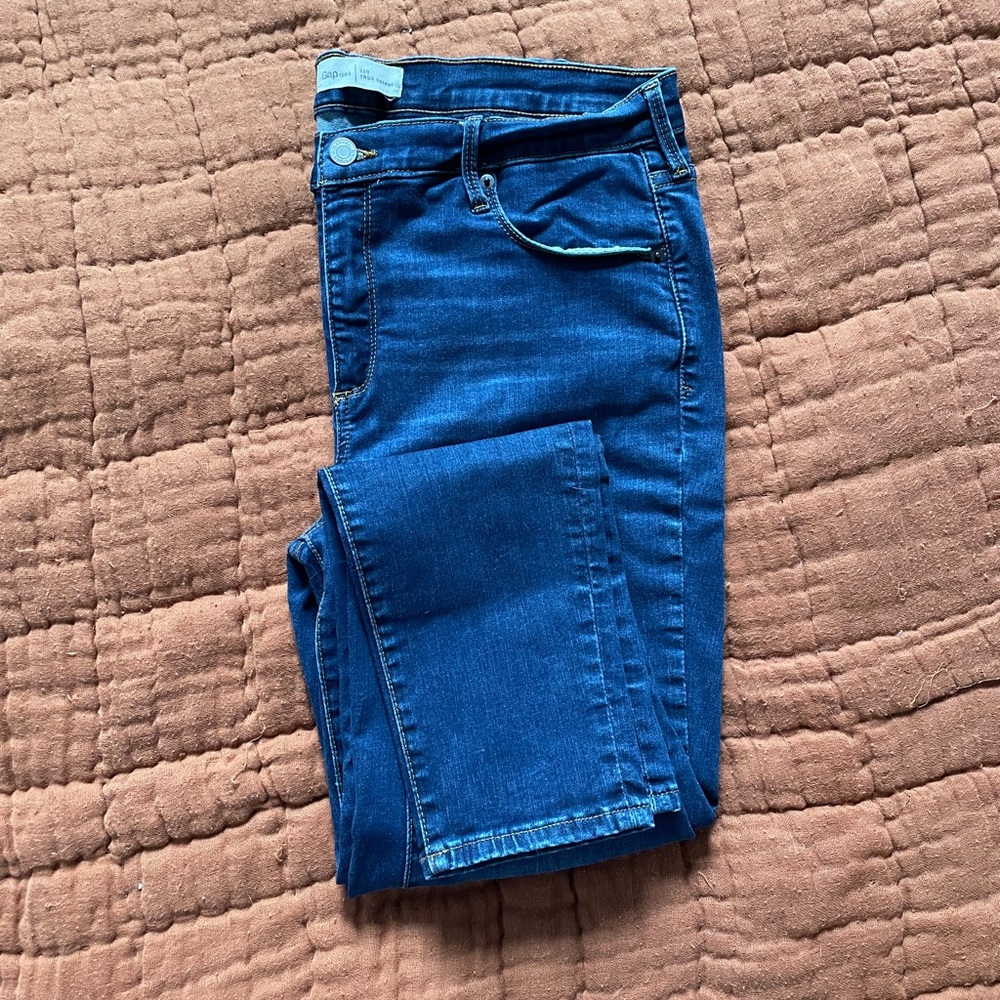 Gap True Skinny Blue Jeans Size 32